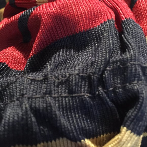 VINTAGE ZAZIE V-NECK STRIPE DRESSES SIZE S - Picture 9 of 11